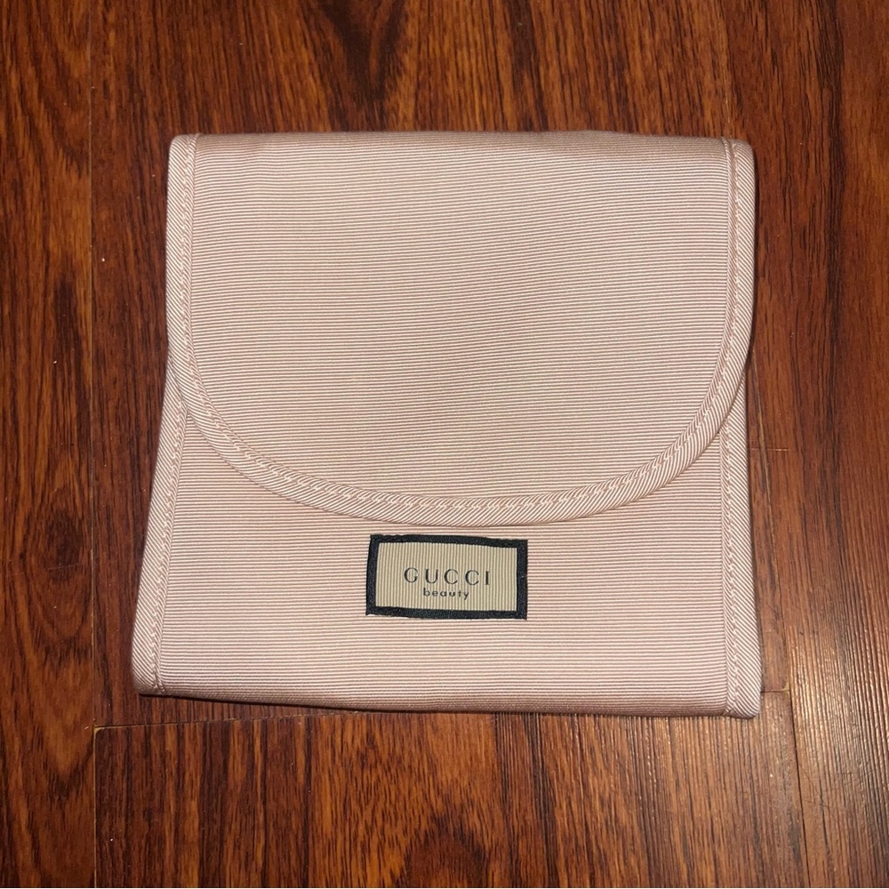 Gucci Pink Cosmetic Bag